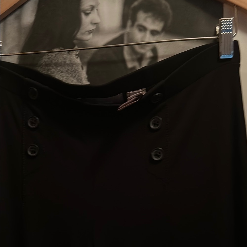 Liz Claiborne Black Wide Leg Pants - Picture 4 of 8